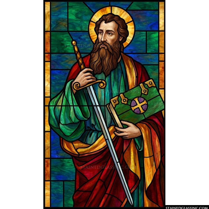 Apostle Paul with Sword and Scripture