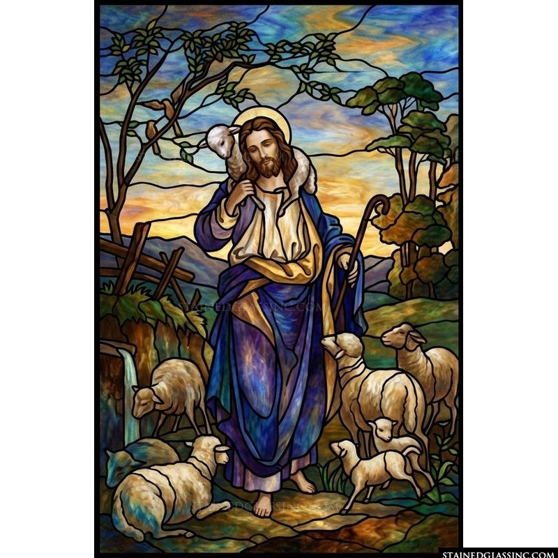 The Good Shepherd with His Flock