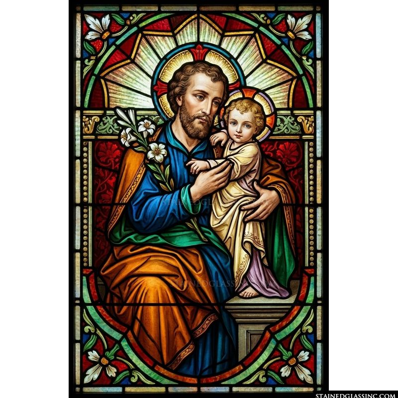 Saint Joseph with the Christ Child