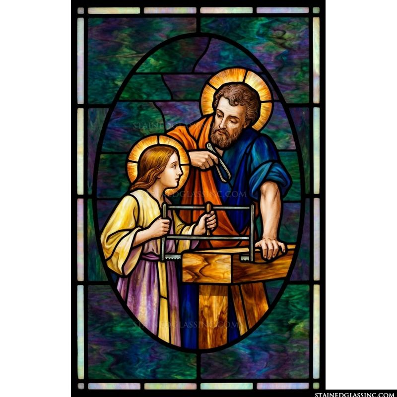 St. Joseph Teaching the Child Jesus