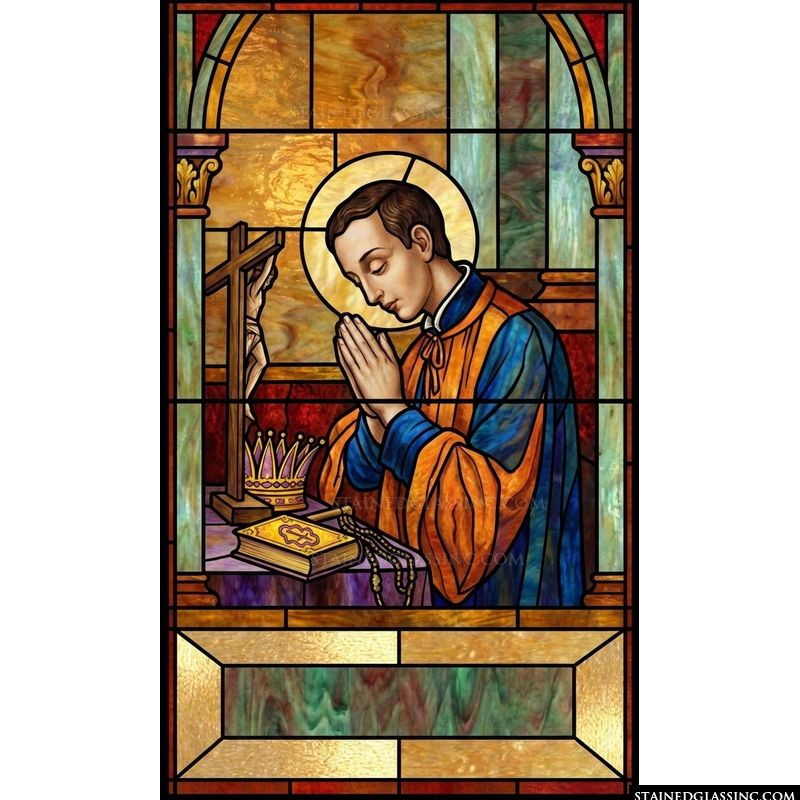 Saint Stanislaus Kostka in Prayer