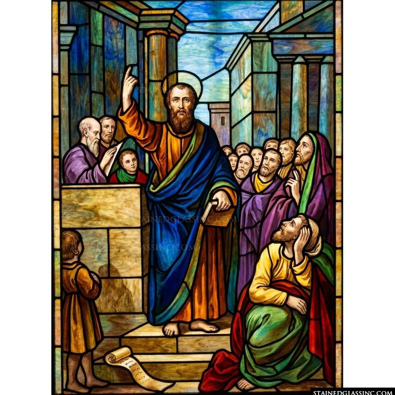 Apostle Paul Preaching