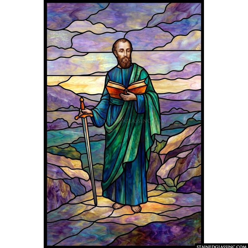Apostle Paul with Sword and Scripture