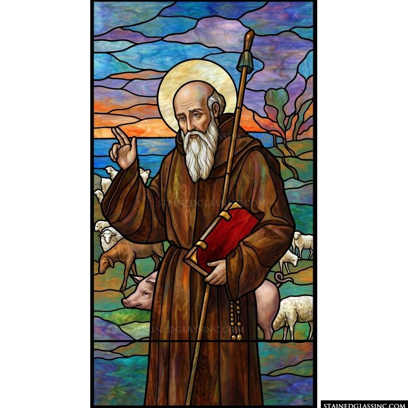 Saint Anthony the Abbot with Animals