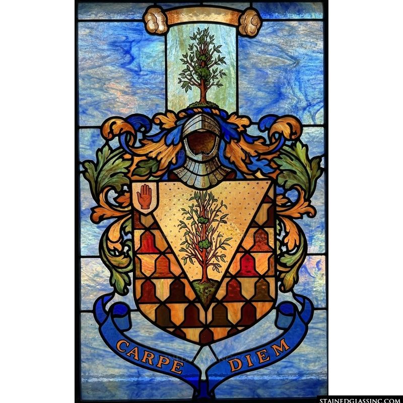 Carpe Diem Heraldic Crest