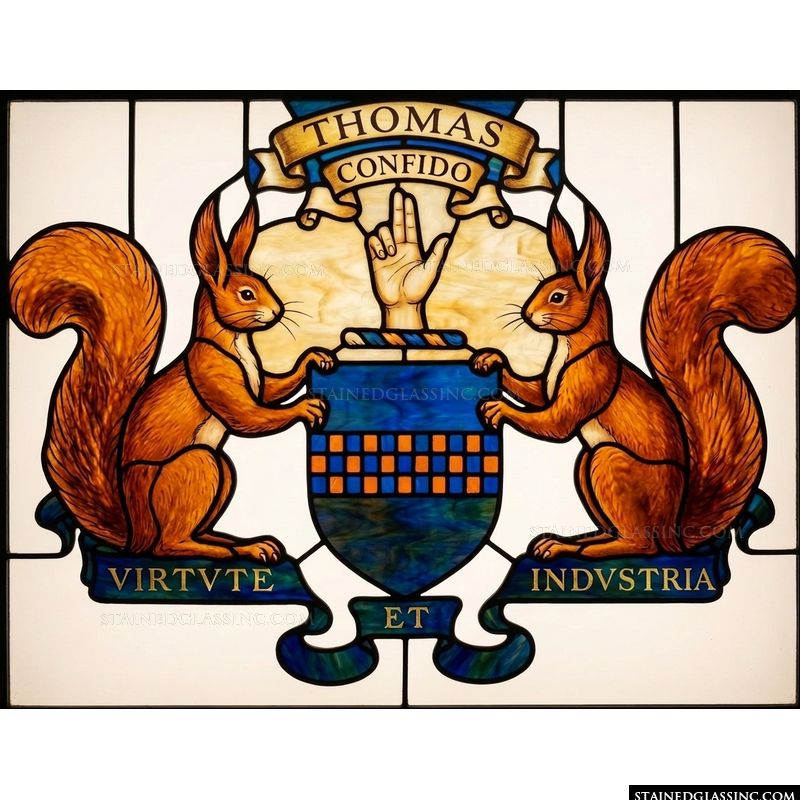 Thomas Family Heraldic Crest