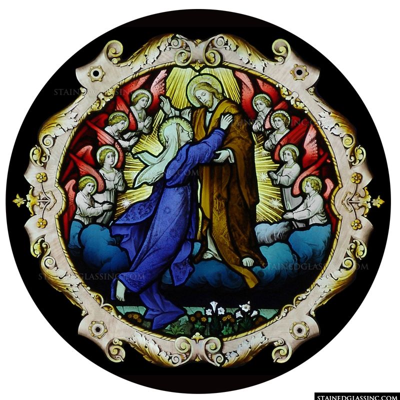 Mary's Assumption with Christ