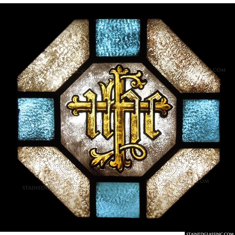 Stained Glass Monogram