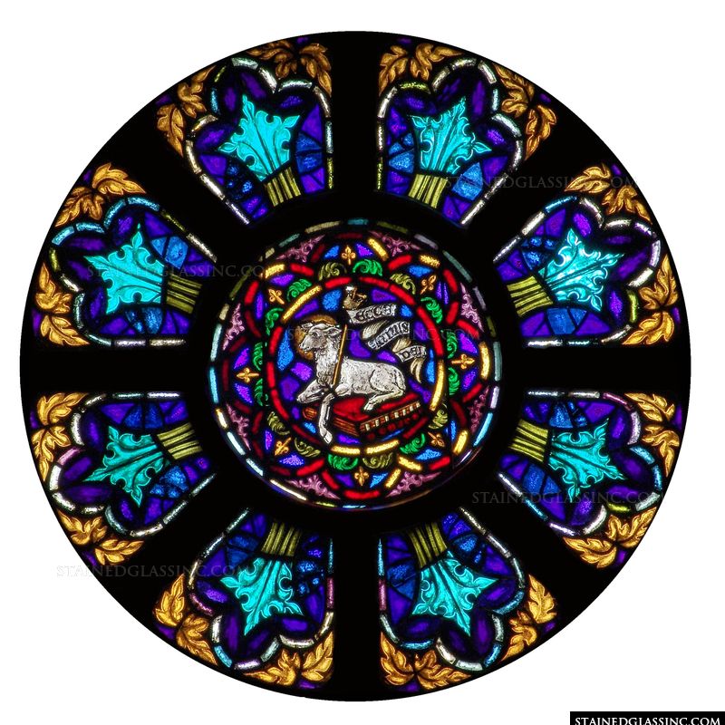 Lamb Rose Window