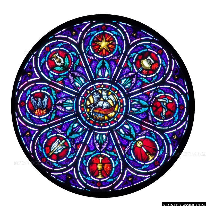 Christian Rose Window