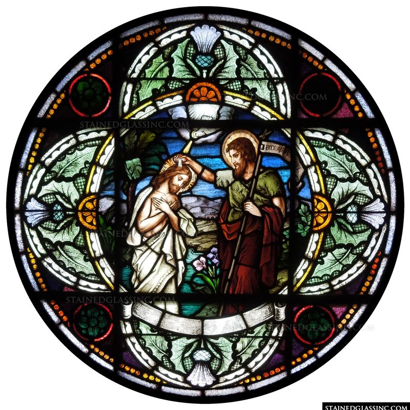 Christ's Baptism in a Round
