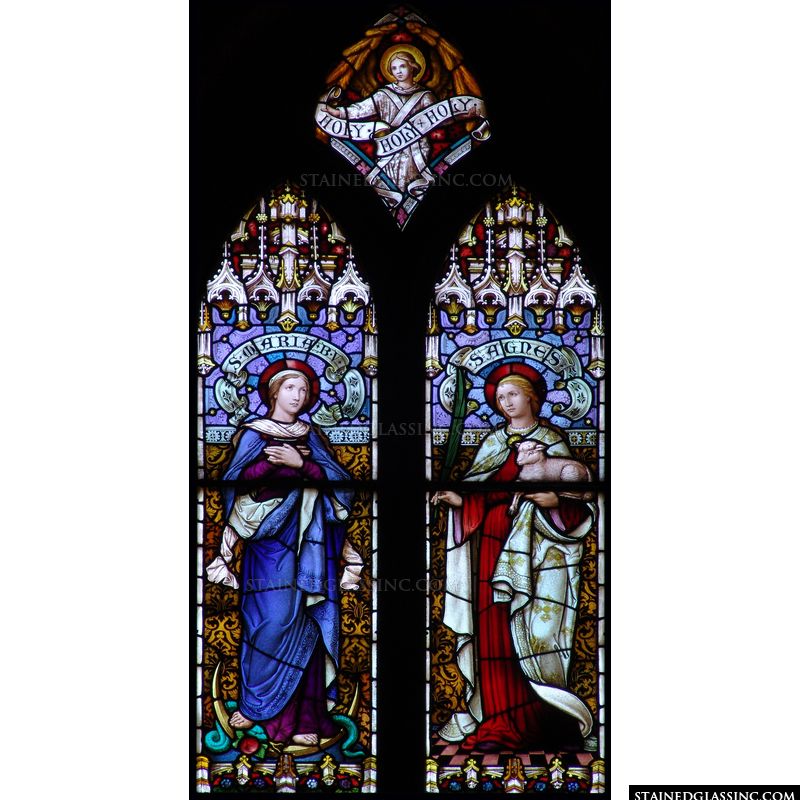 Blessed Virgin and St. Agnes