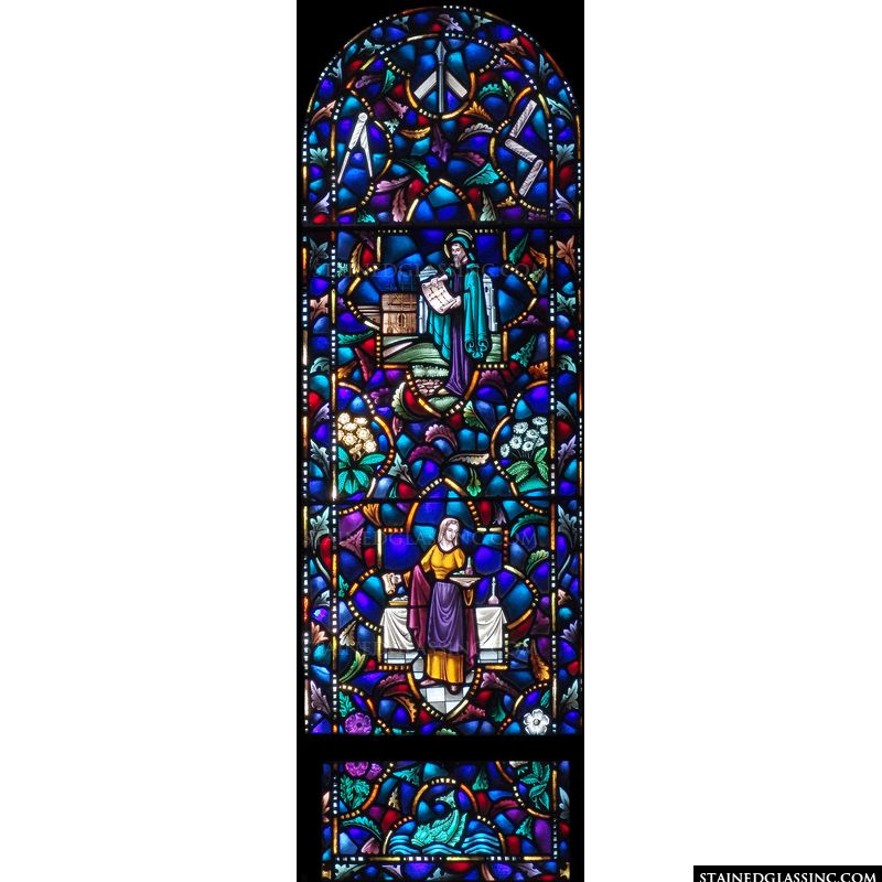 Old Testament Stained Glass Design