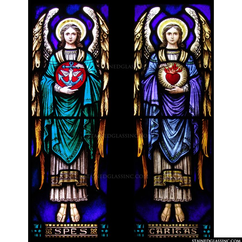 Sacred Heart, Anchor and Angels