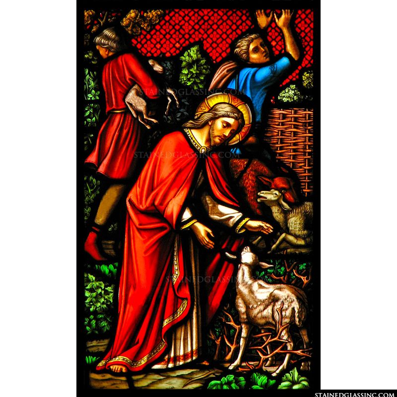 Christ Tending to Sheep
