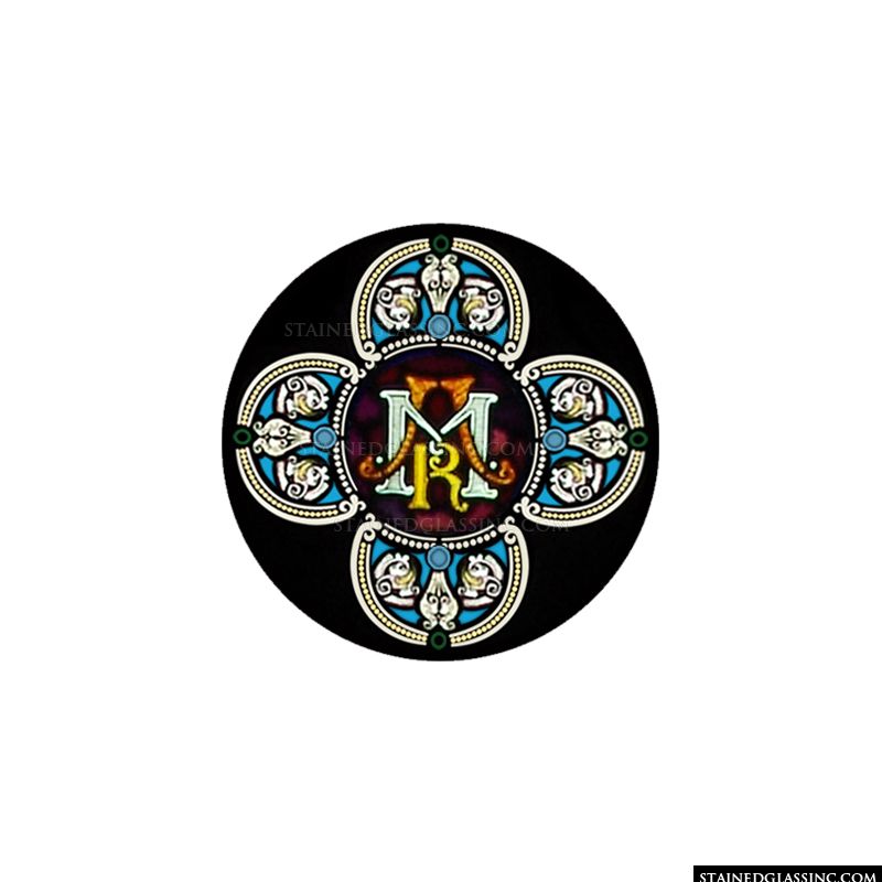 Symbolic Rose Window Design