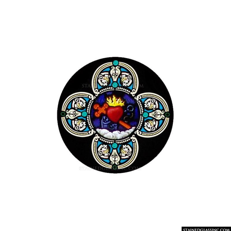 The Sacred Heart Rose Window