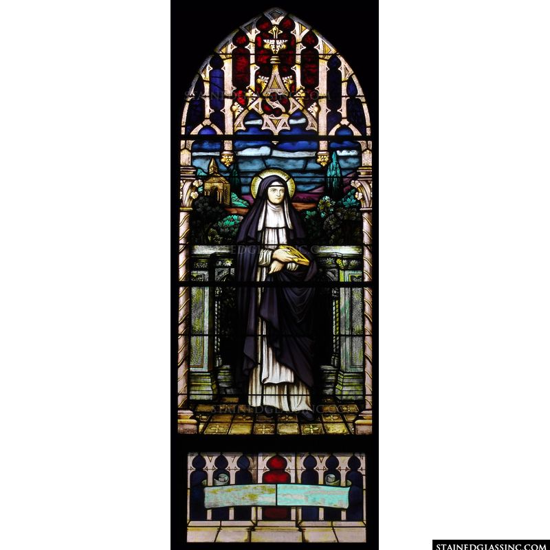 Saintly Nun: Devotion and Contemplation