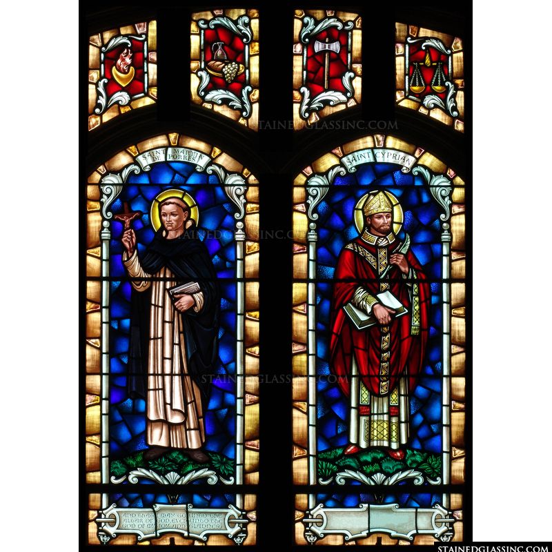 St. Martin de Porres and St. Cyprian