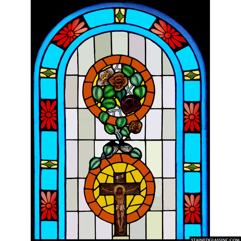 Roses on the Cross Symbols