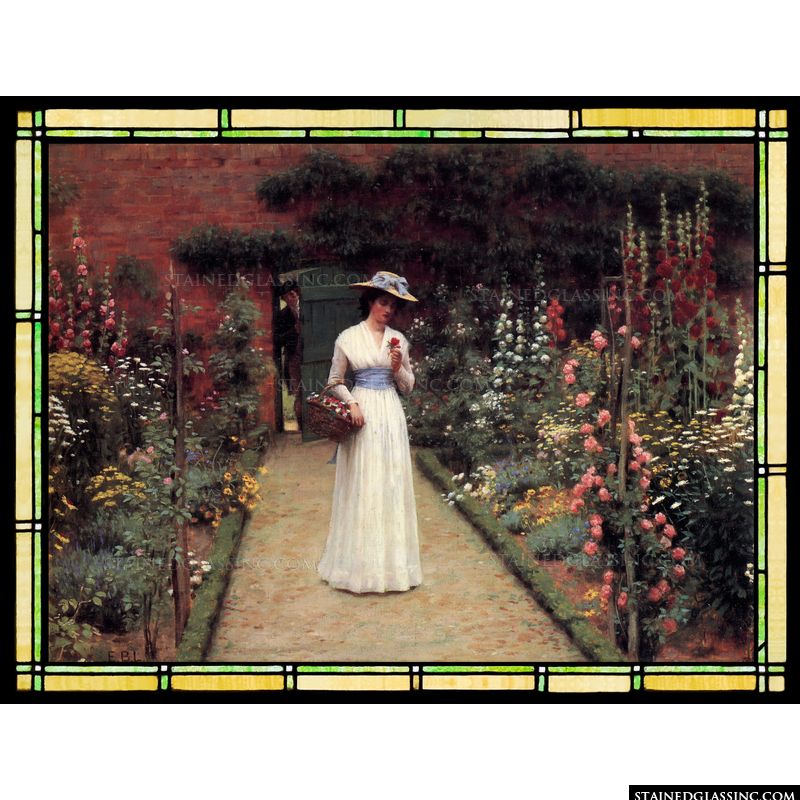 Lady in a Garden