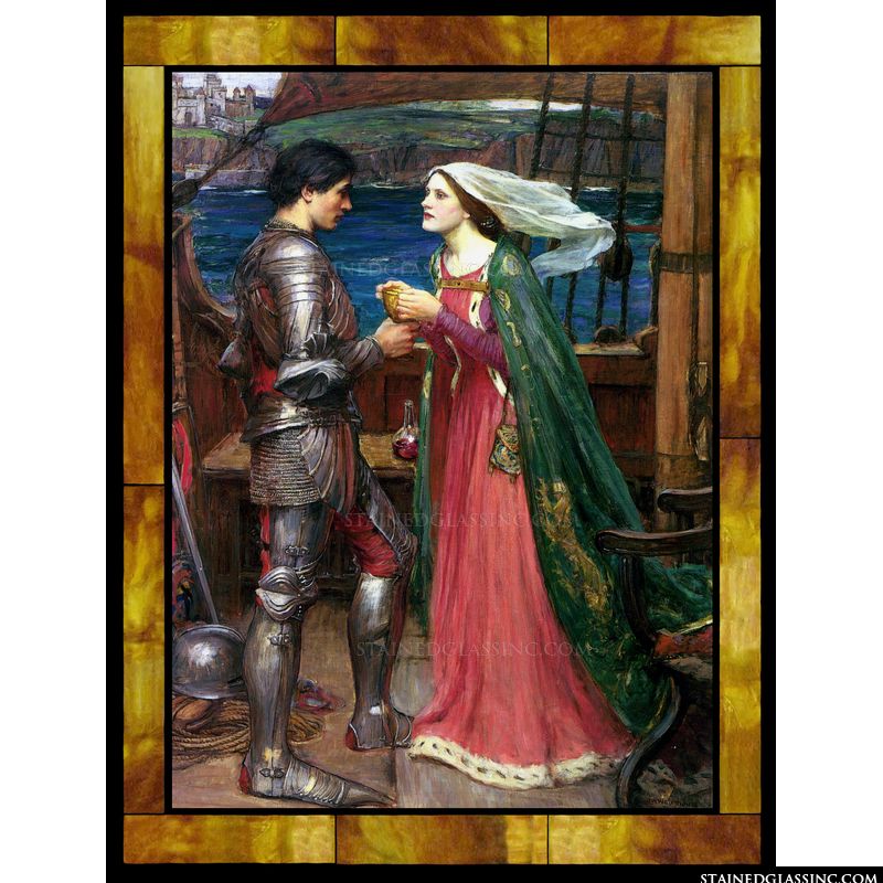 Tristan and Isolde with the Potion