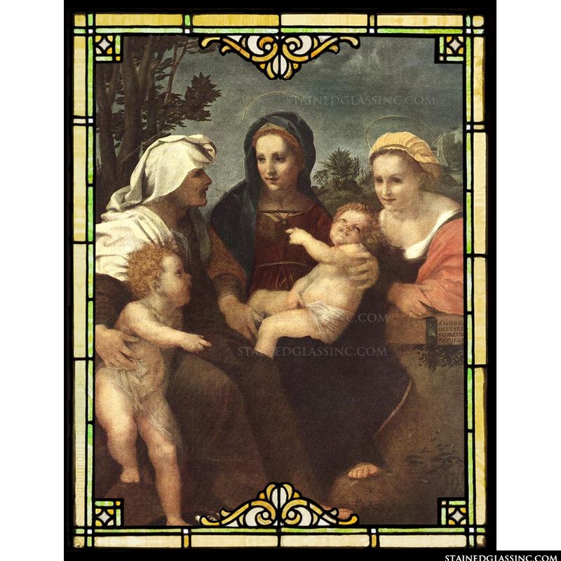 Madonna and Child with Sts. Catherine Elisabeth and John the Baptist