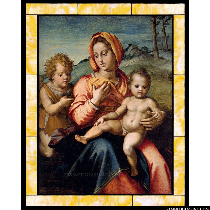 Madonna and Child with the Infant Saint John in a Landscape