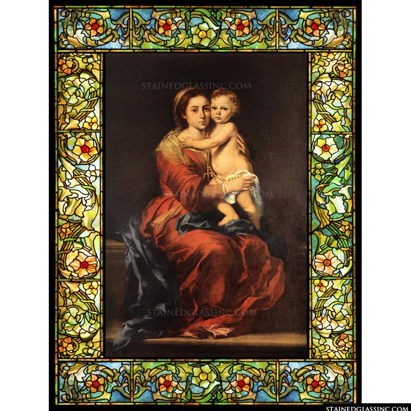 Virgin and Child with a Rosary