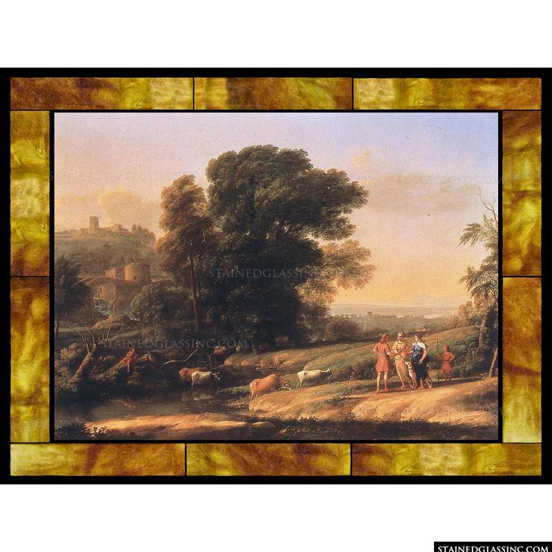 Landscape with Cephalus and Procris Reunited by Diana
