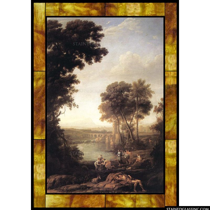 Landscape with the Finding of Moses