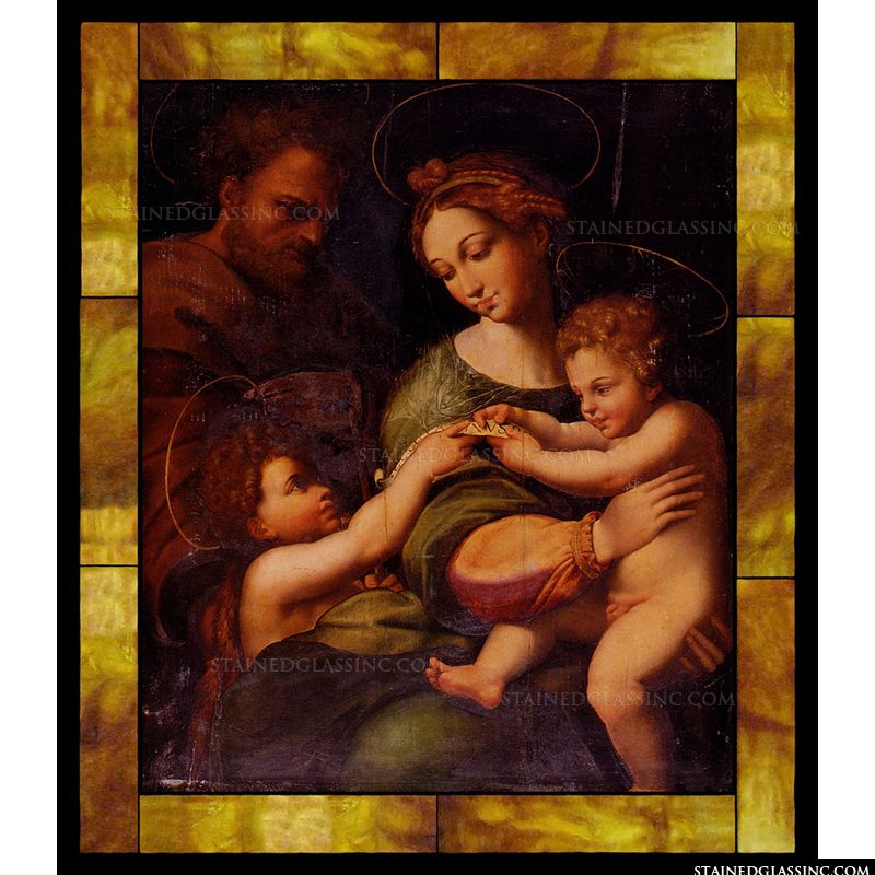 Holy Family with Saint John the Baptist