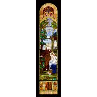 Holy Family Arched Window