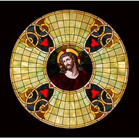 Head of Christ Round Window