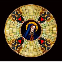 Mary Round Window