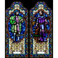 John Wycliffe and St. Francis