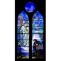 The Annunciation Window by Louis C Tiffany
