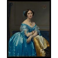 The Princesse de Broglie by Jean Auguste Dominique Ingres