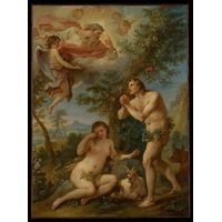 The Rebuke of Adam and Eve by Charles Joseph Natoire