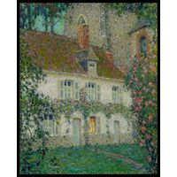 The Artist's House at Gerberoy by Henri Le Sidaner