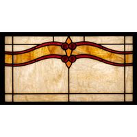Elegant Prairie Style Transom