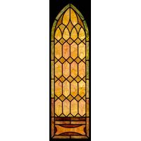 Gothic Diamond Hexagon Lattice Arch