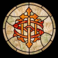 Sacred IHS & Ichthys Roundel