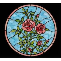 Blushing Rose Garden Roundel