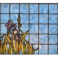 Tranquil Iris In the Window