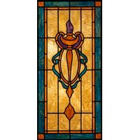 Art Nouveau Oil Lamp