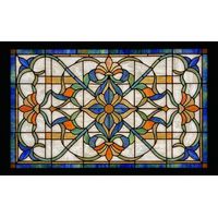 Art Nouveau Botanical Lattice