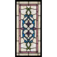 Pastel Fleur-de-Lis Scroll