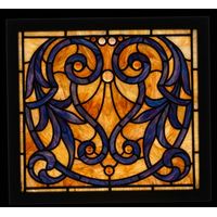Art Nouveau Sapphire Scrollwork