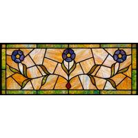 Sapphire Blossom Transom